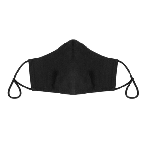 The Premium Reusable Face Mask in Cotton Black